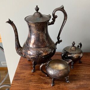 Vintage Silver Tea Set
